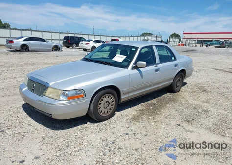 2003 Mercury Grand Marquis Gs z USA, uszkodzony, nr VIN 2MEFM74W53X667740